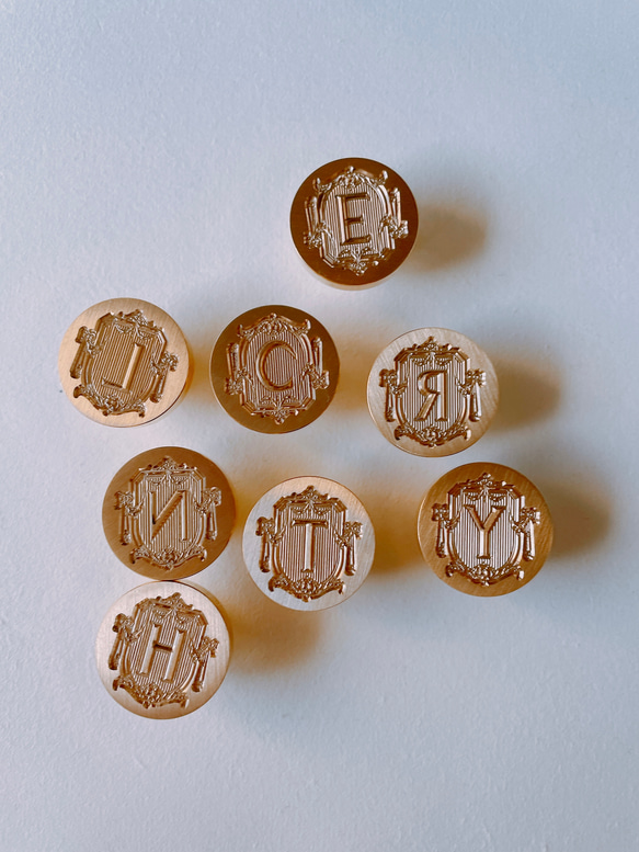 Wax Seal ｜シーリングスタンプ ワックスシール｜イニシャル｜ 5枚1