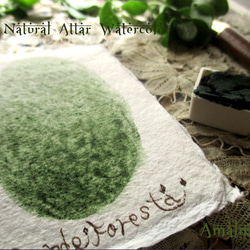 *♥*香る水彩絵具* Terra Verde Foresta *Natural Attar Watercolor♥* 3枚目の画像