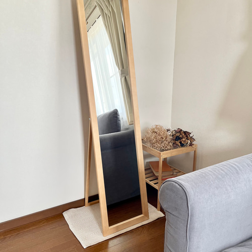 日本製】全身鏡 スタンドミラー アンティーク調 ドレッサー・ミラー