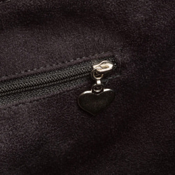 【スモール】スモール トートバッグ  花柄 ロゴ トート バッグ ブラック フラワー 秋 冬 オシャレ かわいい 5枚目の画像