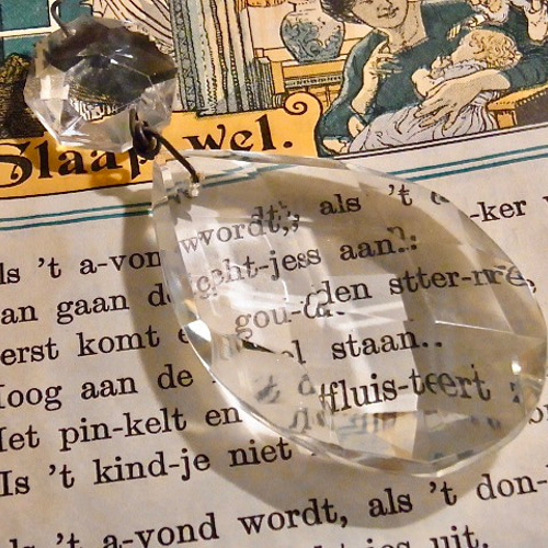 シャンデリア ガラスドロップクリア雫