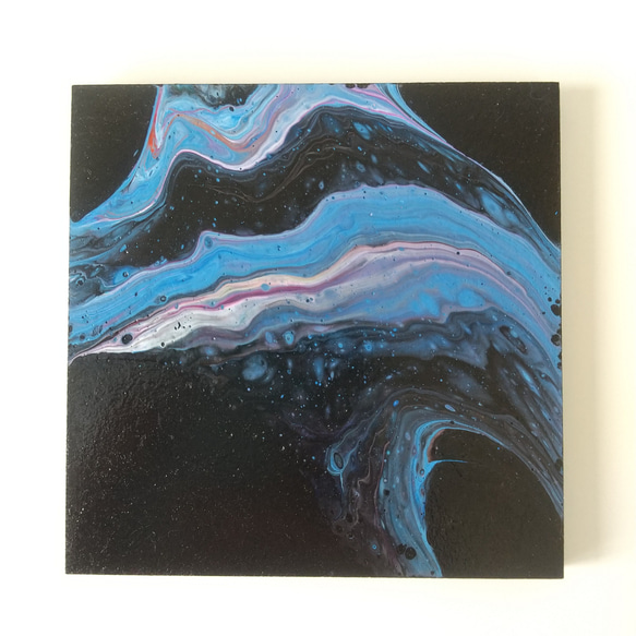 原画 Fluid Art アート パネル フルイドアート ＝ ポーリングアート Amazon.co.jp: 原画 時計 Fluid Art フルイドアート ポーリング