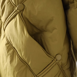 冬 フード付きロングダウンジャケット　カジュアルな軽い 暖かさロングコート 13枚目の画像