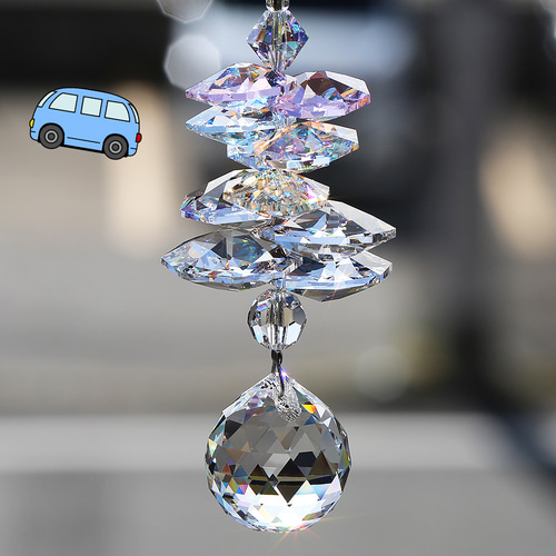 リリたん様❤️ スワロフスキー サンキャッチャー お車用