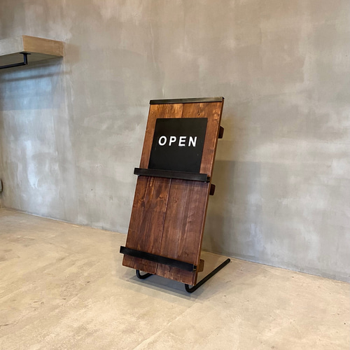 数量限定 RDS-KB 看板 OPEN / CLOSE オープン看板 アイアン メニュー