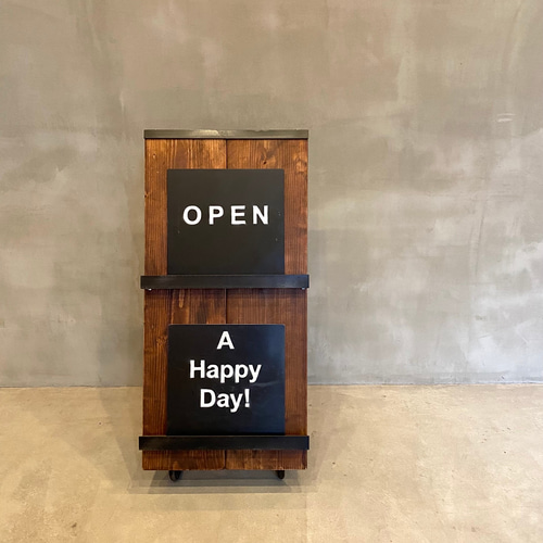 数量限定 RDS-KB 看板 OPEN / CLOSE オープン看板 アイアン メニュー