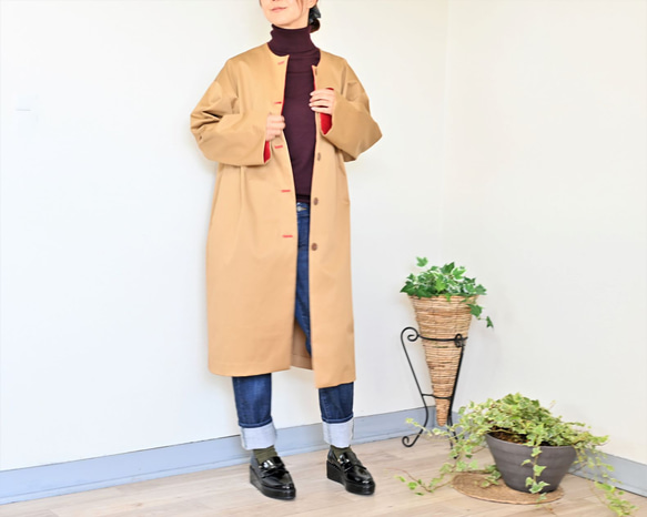 IÉNA キャメルボクシー コート ボクシーシルエットのキャメルコート： コート ENANA 通販