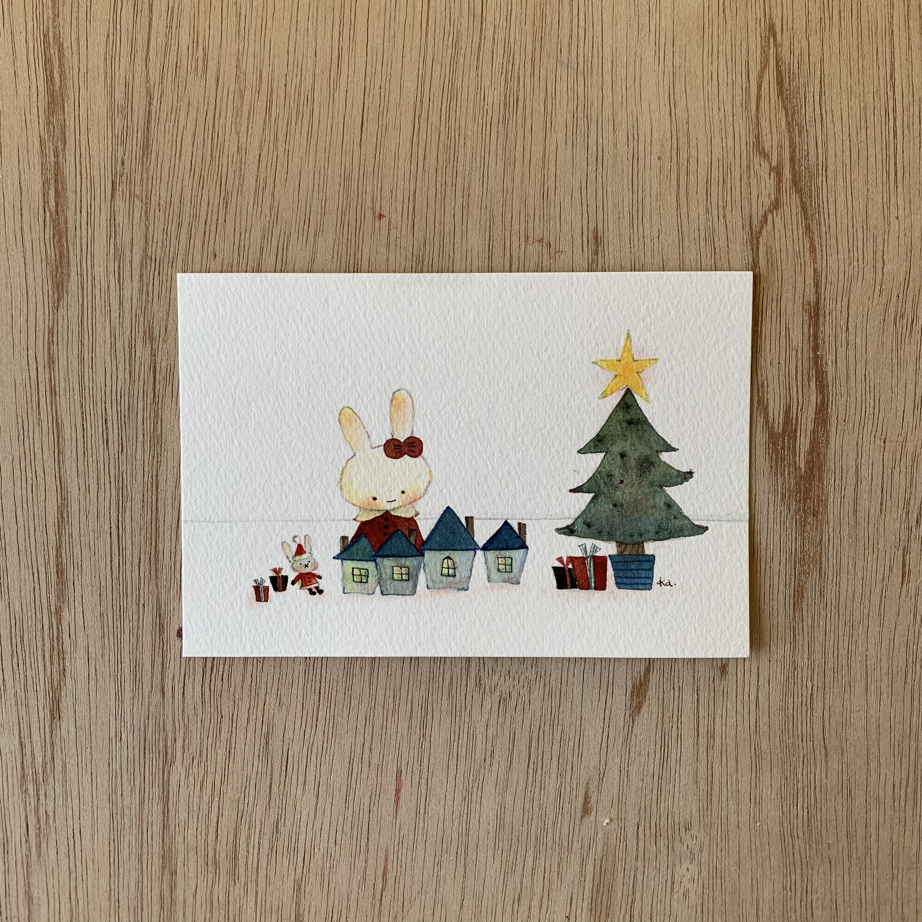 「小さなクリスマス」　原画　送料無料