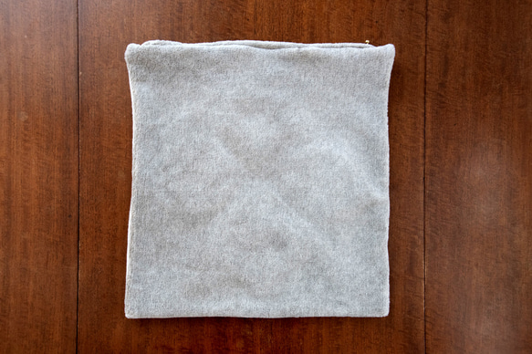 有機棉毛皮墊套 [B] 45 厘米 x 45 厘米 第7張的照片