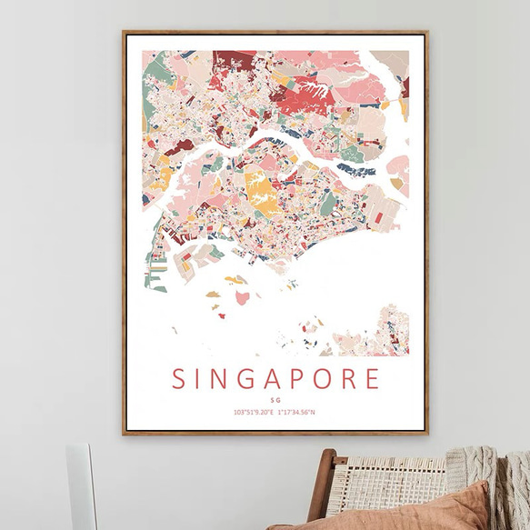 日本地図　世界地図　オーダーメイド 