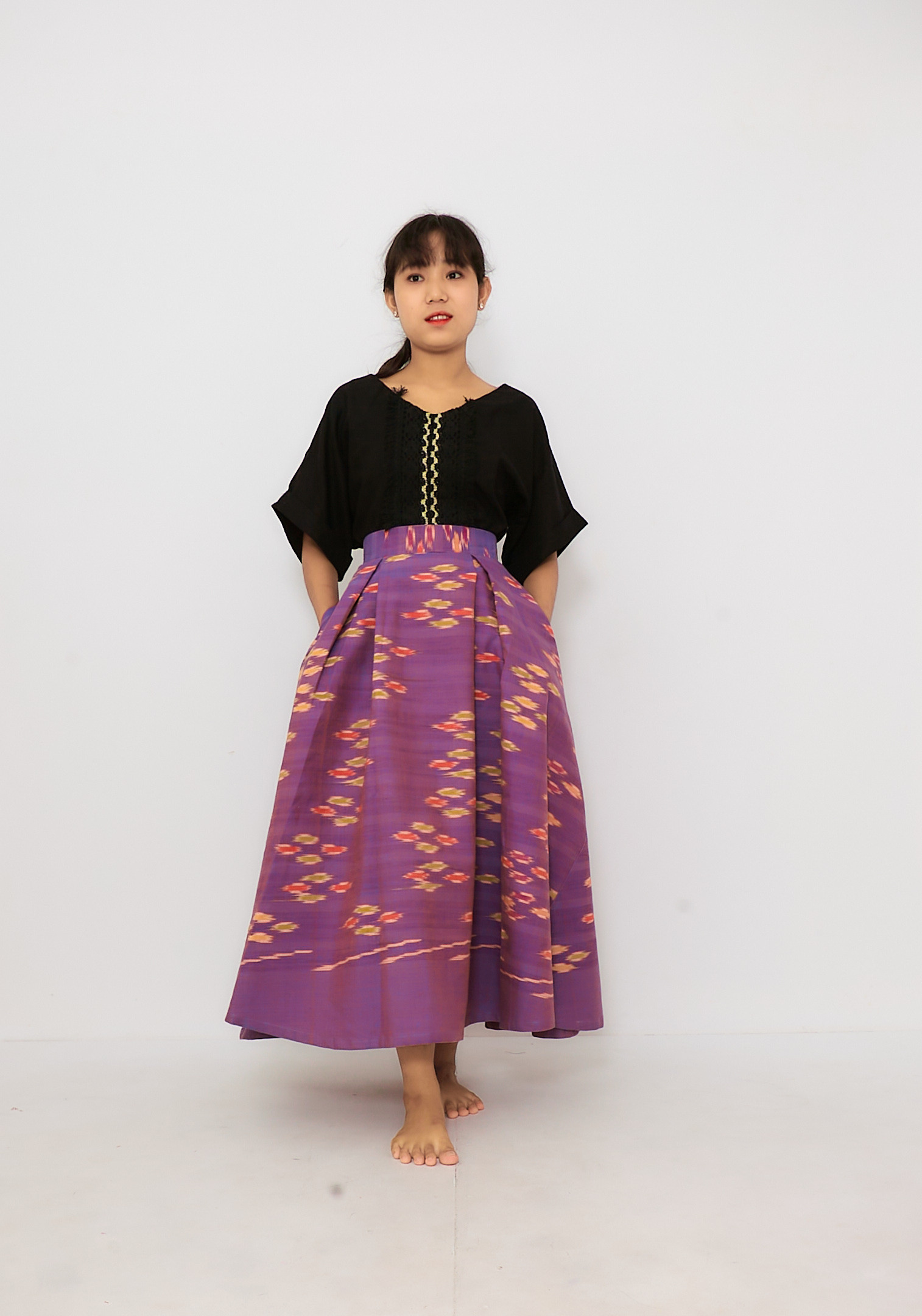 ジンメー・インスパイアリング・スカート Zinmee Inspiring Skirt【Light Purple】