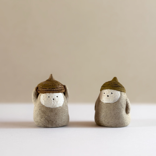 秋限定 どんぐり帽子ころちゃん（帽子大きめ）【受注制作】 立体