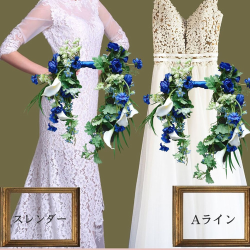 バレリーナブーケ　造花 バレリーナブーケを作れますかとお店に入って来られた花嫁様から