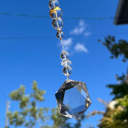 再々販〉輝き超抜群！大型六芒星水晶とダブル白龍水晶⭐️本物水晶の