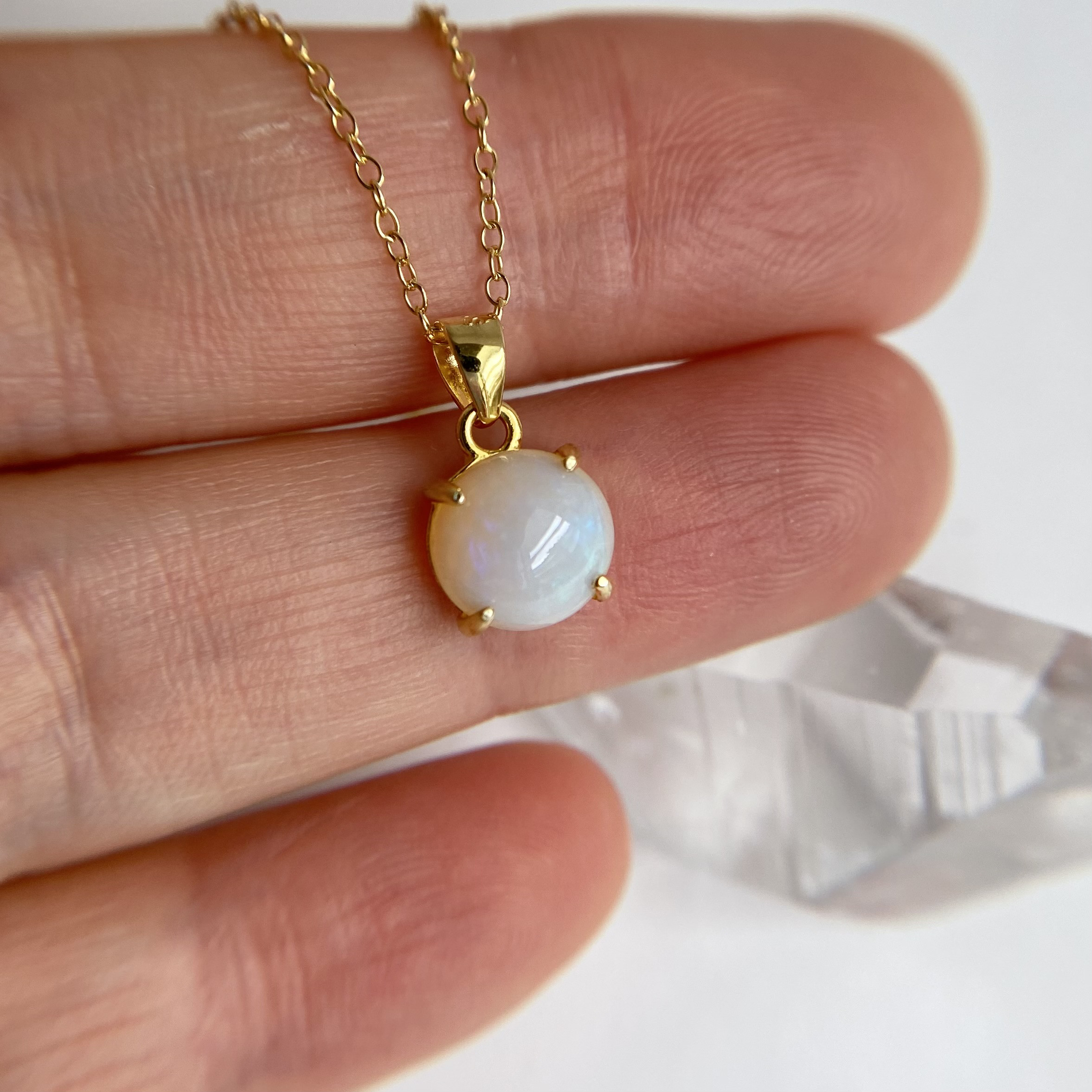 天然オパール14kgfネックレス　オーストラリア産原石から磨いた1点もの！