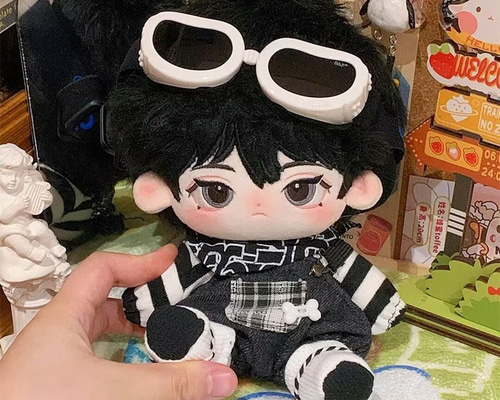 男性キャラクター ぬいぐるみ 約20cm 20cm 無属性 ぬいぐるみ 男の子 着せ替えぬいぐるみ 綿人形 見青鳥 原