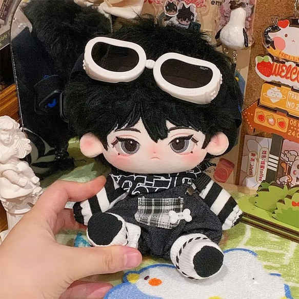 ぬい 専用出品 中国風蛇 黒髪黒目男の子 20CM ぬいぐるみ 無属性着せ替え人形