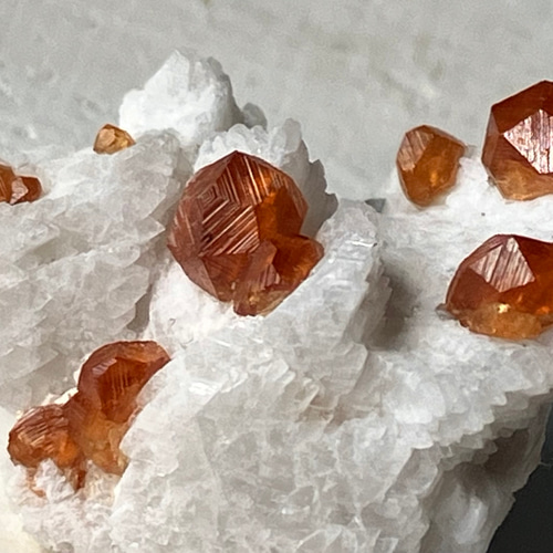 スペサルティンガーネット 満礬柘榴石 サムネイルサイズ ミニ原石 木の