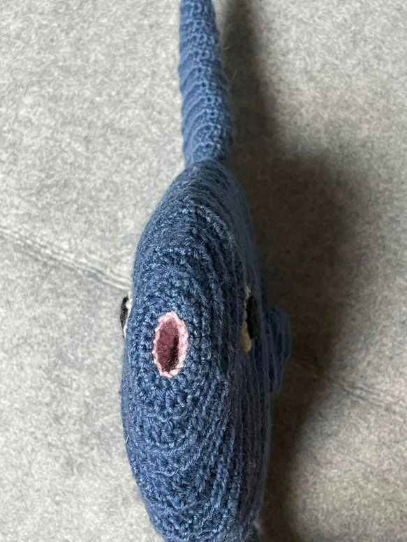 【DL編み図】かぎ針編み海洋生物マンボウかわいい編みぐるみ 2枚目の画像