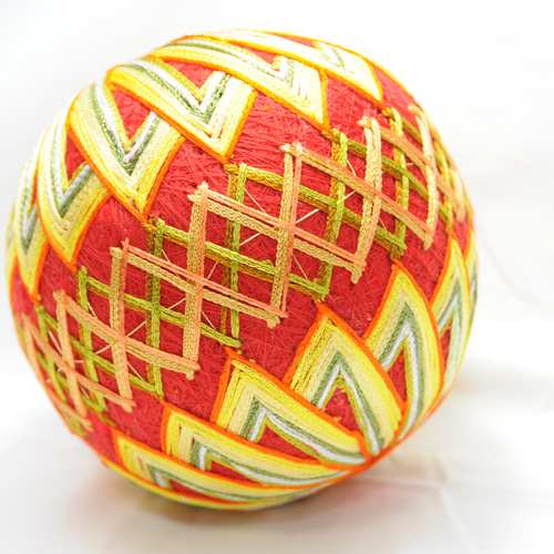 手毬 手鞠 てまり 童と七夕 蛍　風車No.187 Amazon | 手毬猫の店 てまり「分割模様」 手まり 手鞠 手毬 (10cm