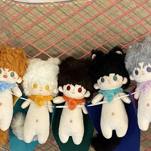 無属性 ぬいぐるみ 15cm 着せ替えぬいぐるみ 獣耳付け男の子