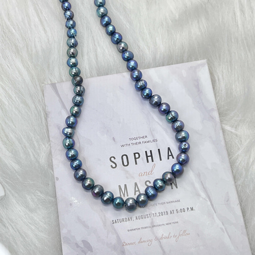 【blue.ks】No.3 天然淡水パール×瑪瑙のデザインネックレストップ blue.ks様専用】No.3 天然淡水パール×瑪瑙のデザインネックレス