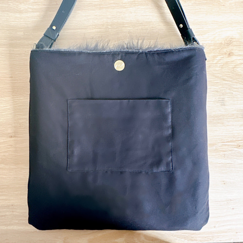 ワンハンドルくったりトート(B・チャコール)【再入荷】｜jou jou lier（ジュジュリエ）のトート・ハンドバッグ通販 ナチュラン