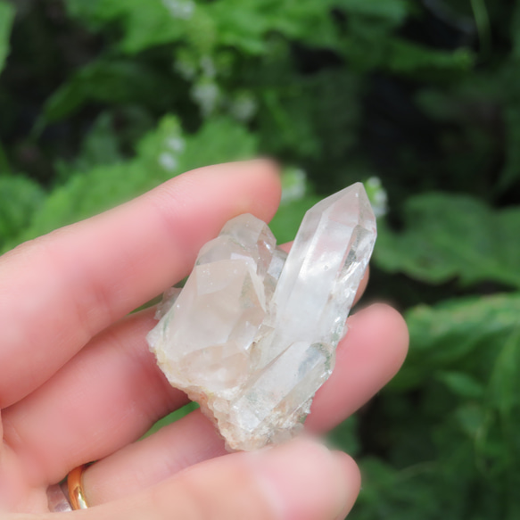 【美しい鉱物標本】ちいさなヒマラヤ水晶クラスター（微ガーデン）／21グラム 14枚目の画像