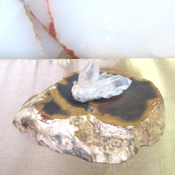 【美しい鉱物標本】ちいさなヒマラヤ水晶クラスター（微ガーデン）／21グラム 15枚目の画像