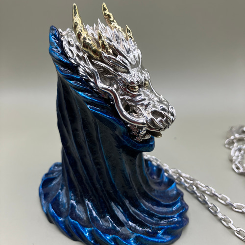 龍神ペンダントトップタイプ1 龍シルバーアクセサリー 龍