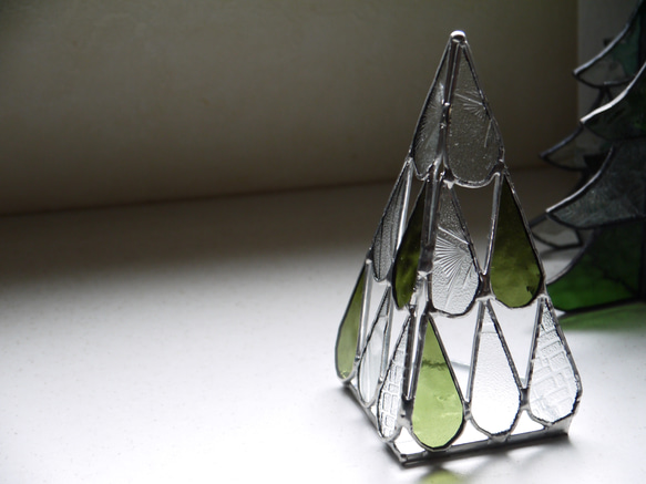 ステンドグラス ツリー（ブラック仕上げ） STAINED GLASS LAMP TREE ステンドグラス ランプ クリスマスツリー