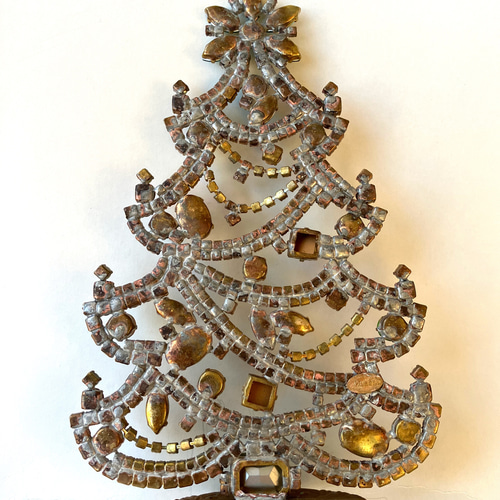 チェコ◆刻印　Husar.D ヴィンテージ　クリスマスツリー チェコ◇Husar.D◇ヴィンテージ クリスマスツリー