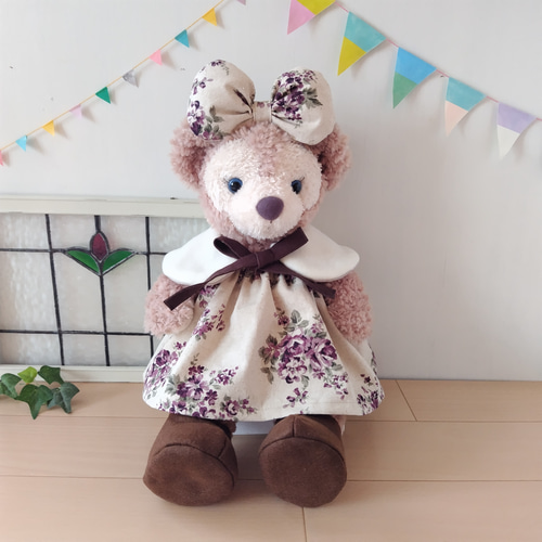 ディズニー公式　シェリーメイ　フード付きロンパース 90cm 東京ディズニーリゾート 公式 シェリーメイ カバーオール