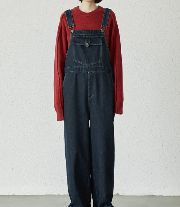 新作.５色、シンプル長袖セーター.春秋  赤　ニットセーター 10枚目の画像