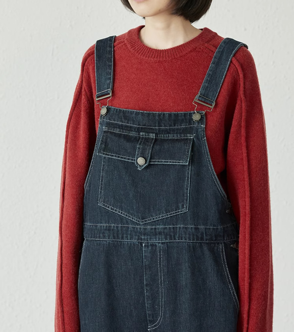 新作.５色、シンプル長袖セーター.春秋  赤　ニットセーター 9枚目の画像