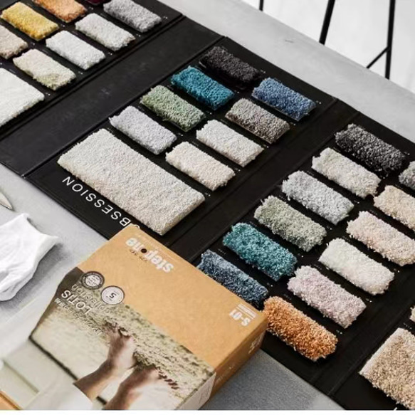 【受注制作】手織りニュージーランドウールカーペット ハンドメイドカシミアウール絨毯 手編ラグ マット 生命の循環 10枚目の画像