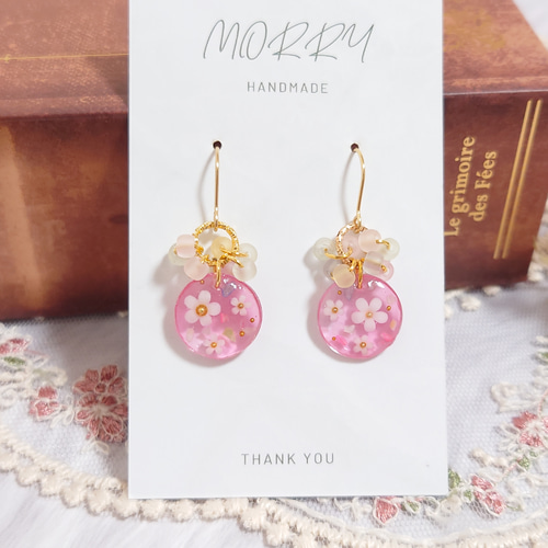 no.068 紅梅と蝋梅のリース