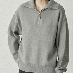新作.6色、シンプル長袖セーター.春秋  ニットセーター 4枚目の画像