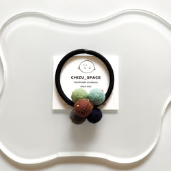 【ひつじフェルト】ヘアゴム♡サンプル♡キッズ　ベビー　セミオーダーメイド 6d30742f8f682f3f01add7838b995e