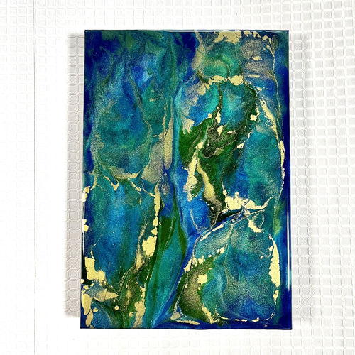水彩による抽象作品　22.7×15.8 水彩による抽象作品22.7×15.8
