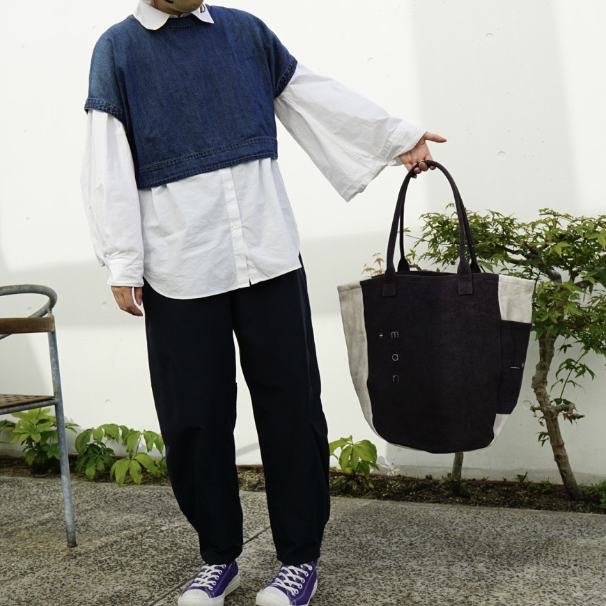 エッグプラント  よこまちトート