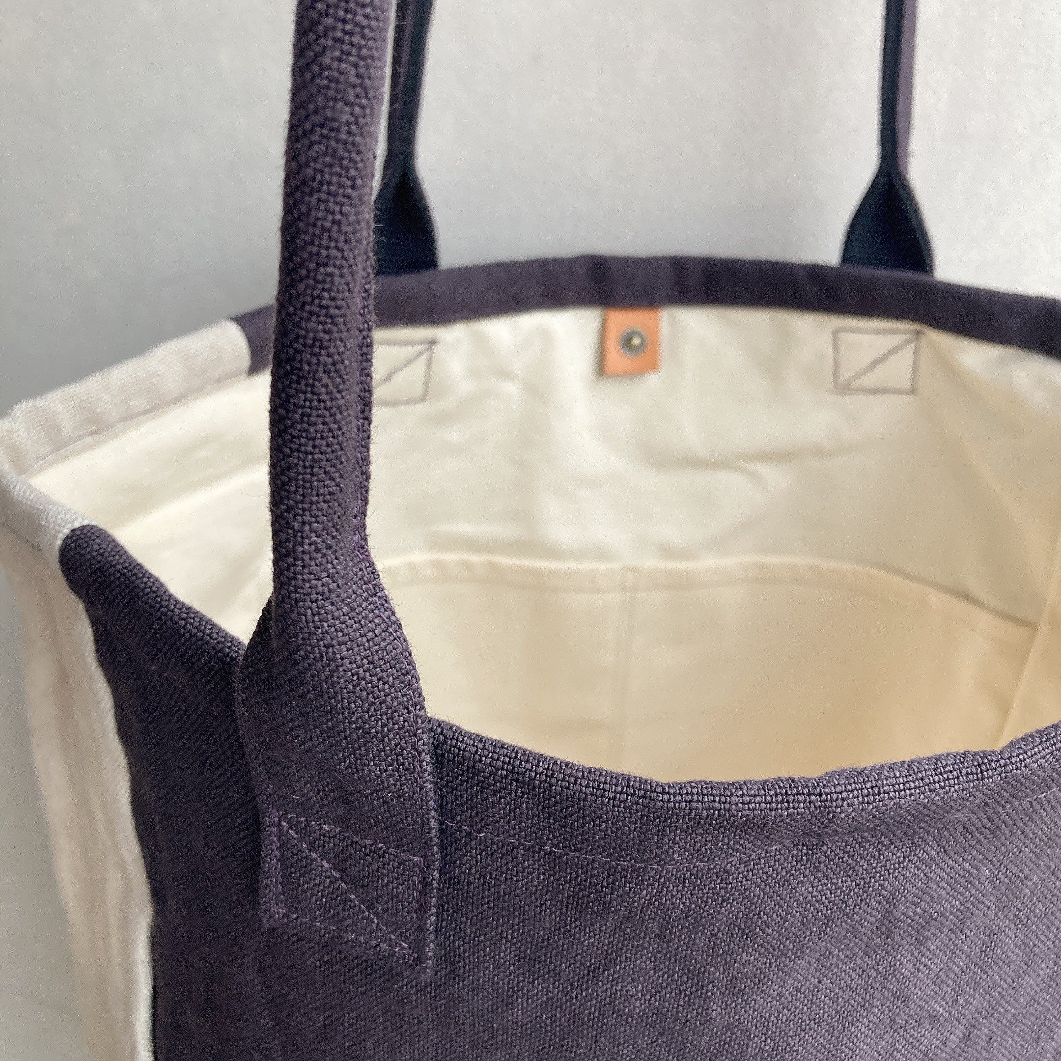 エッグプラント  よこまちトート