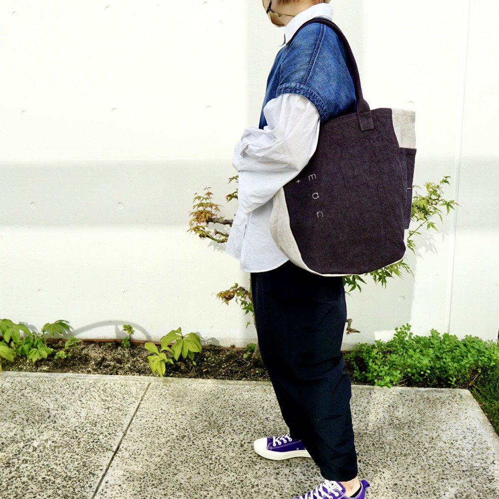 エッグプラント  よこまちトート