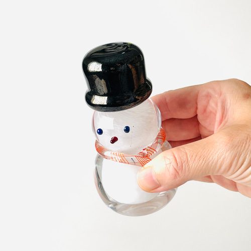 雪だるまさま専用ページ♡専用13日迄☆他の方購入不可 ガラスの雪だるま【B】 その他置物 F-GLASS 通販 16662683