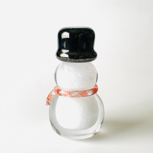 ガラスの雪だるま【B】 その他置物 F-GLASS 通販 16662683