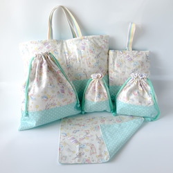 グリーン 2/末 ✿可愛い ユニコーン×水色✿ 入園入学3点セット！ 楽天市場】ユニコーン入学セットの通販