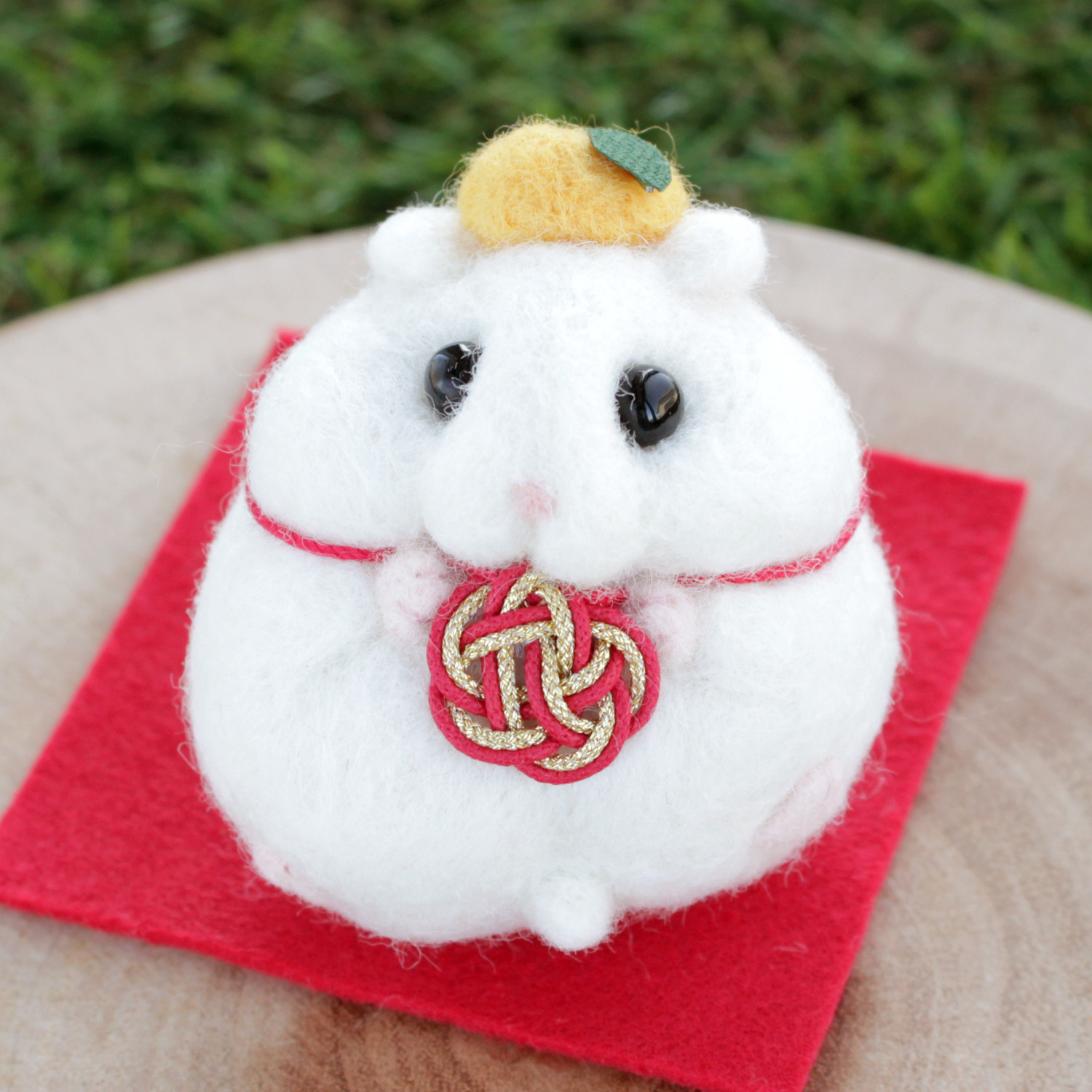 お正月☆ハムスターだるま&鏡餅 お正月☆ハムスターだるま&鏡餅