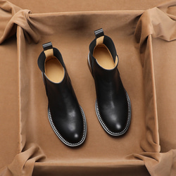 革靴 レディース シューズ 靴 ブラック ショートブーツ ミドルブーツ ミドル ブランド ギフト プレゼント 新春福袋 10枚目の画像