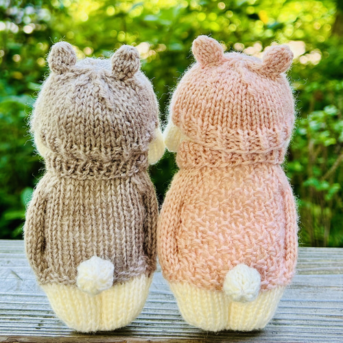 くまミミ帽子の垂れ耳うさぎさん ぬいぐるみ アーティストベア 海外作家様 ロシア 優しい垂れ耳うさぎちゃん アーティストベア 海外作家様