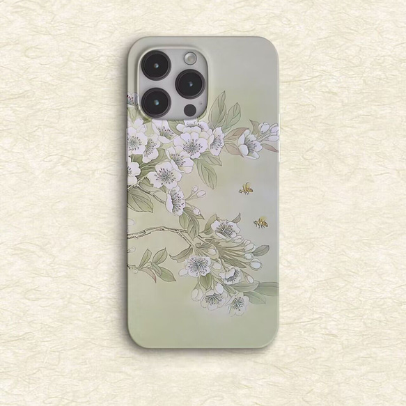 送料無料 全機種対応 スマホケース かわいい 自然の美しさ 高品質 花柄 iPhone15 iPhone15Pro 2枚目の画像